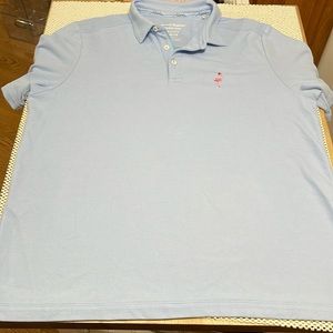 Tommy Bahama Baby Blue Island Zone Polo - Sz XL